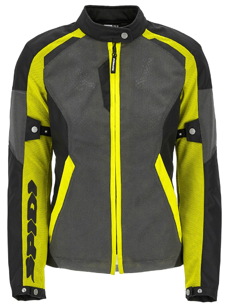 Дамско текстилно мото яке SPIDI TEK NET Yellow fluo