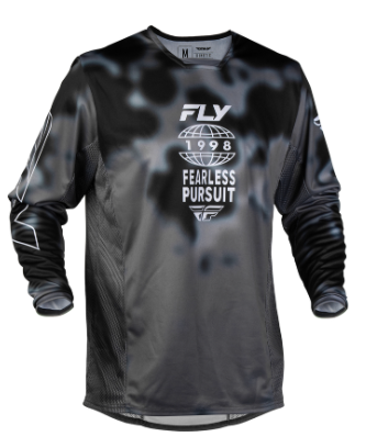 Мотокрос блуза FLY RACING Kinetic Blur- Black/Grey