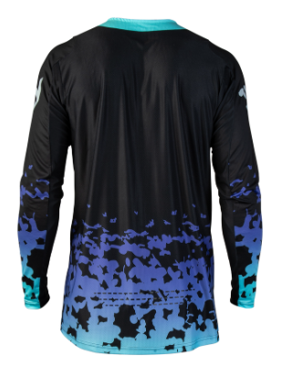 Мотокрос блуза FLY RACING Lite Flake- Black/Grey/Multi