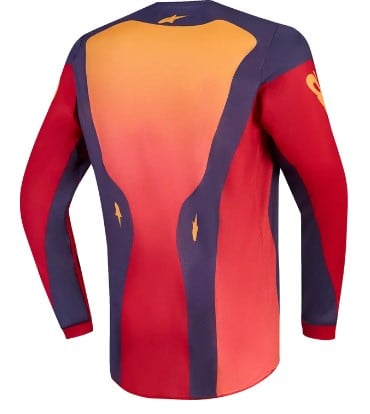 Детско мотокрос джърси Alpinestars FLUID HUNT RED/CORAl