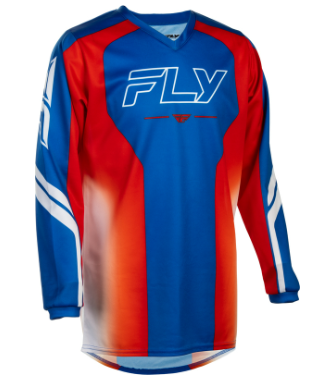 Детска мотокрос блуза FLY RACING F-16 Raze  Red/White/Blue