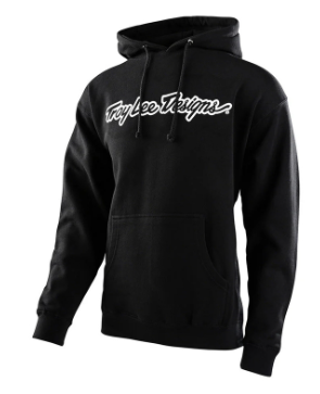 Детски суитшърт TROY LEE DESIGNS Signature - Black