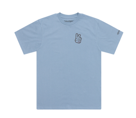 Тениска TROY LEE DESIGNS Peace Out  - Smoke Blue