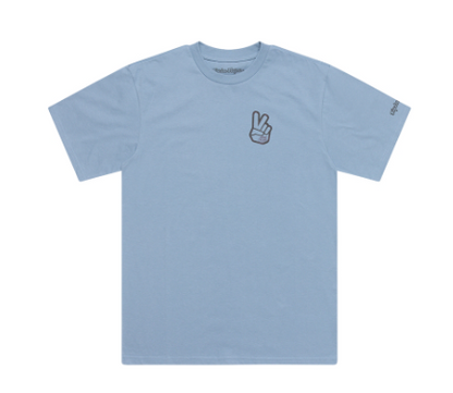 Тениска TROY LEE DESIGNS Peace Out  - Smoke Blue
