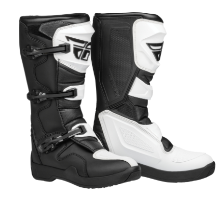 Мотокрос ботуши FLY RACING Maverik LT Boots -White/Black