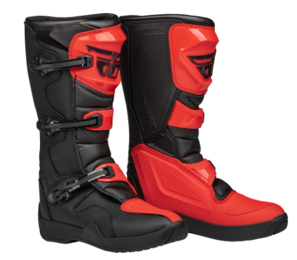 Мотокрос ботуши FLY RACING Maverik LT Boots - Red/Black