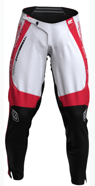 Мотокрос брич TROY LEE DESIGNS GP Pro Frames - White/Red