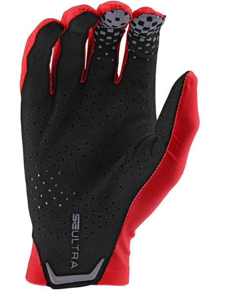 Мотокрос ръкавици TROY LEE DESIGNS SE Ultra Gloves - Solid Red/Black