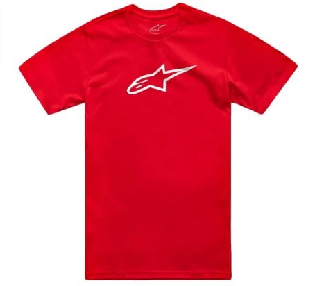 Мото тениска ALPINESTARS SS CSF AGELESS 2.0 RD/WH
