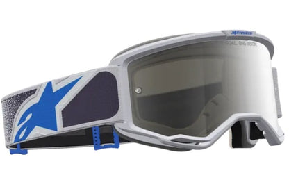 Мотокрос очила ALPINESTARS VISION 5 DRAG LIL/BLU/MIRR-SILVER