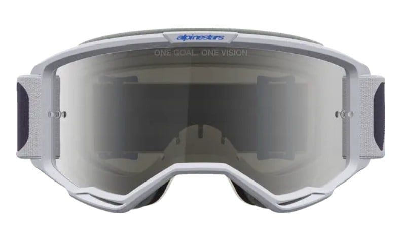 Мотокрос очила ALPINESTARS VISION 5 DRAG LIL/BLU/MIRR-SILVER