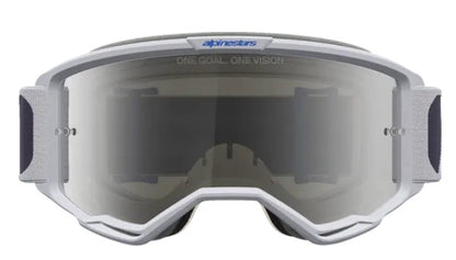 Мотокрос очила ALPINESTARS VISION 5 DRAG LIL/BLU/MIRR-SILVER