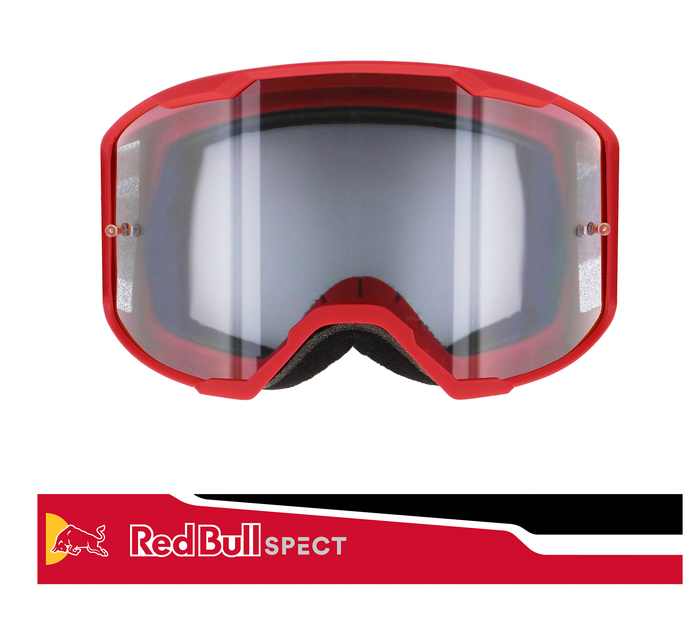 Мотокрос очила Spect Red Bull Strive Single lens Red/Black clear