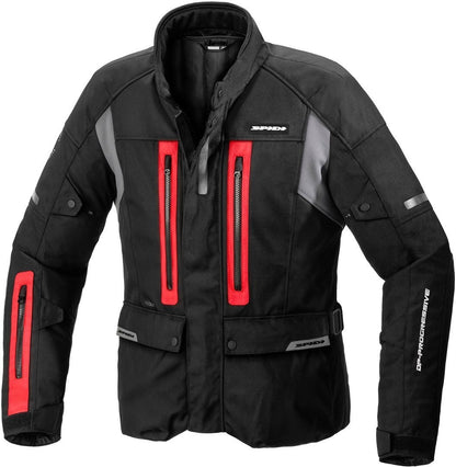 Текстилно мото яке SPIDI TRAVELER 3 BLACK/RED