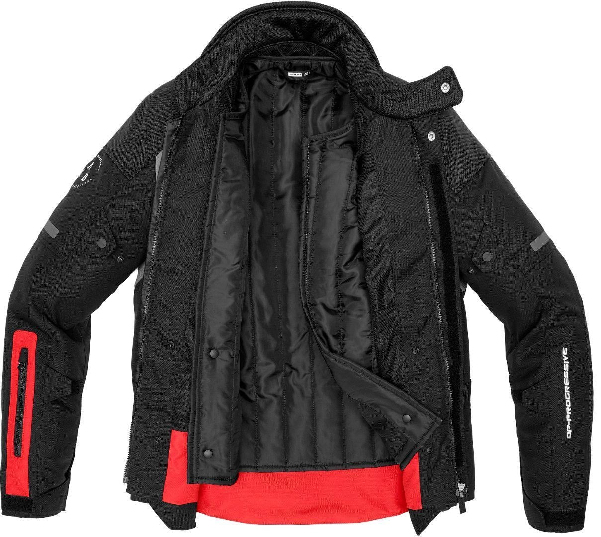 Текстилно мото яке SPIDI TRAVELER 3 BLACK/RED