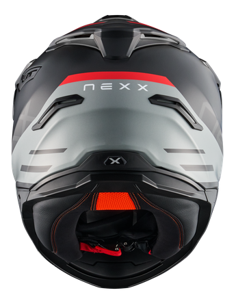 Адвенчър каска NEXX  Y.TRAVL QUEST BLACK RED