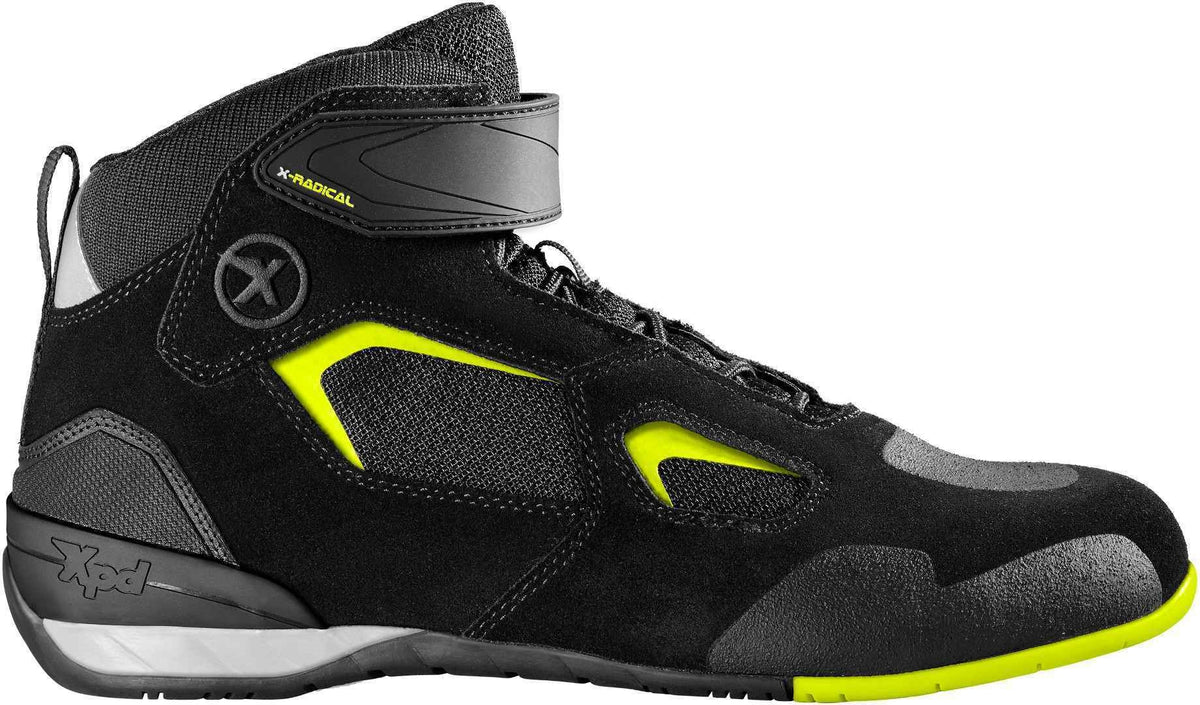 МОТО БОТИ XPD X-RADICAL BLACK/NEON YELLOW