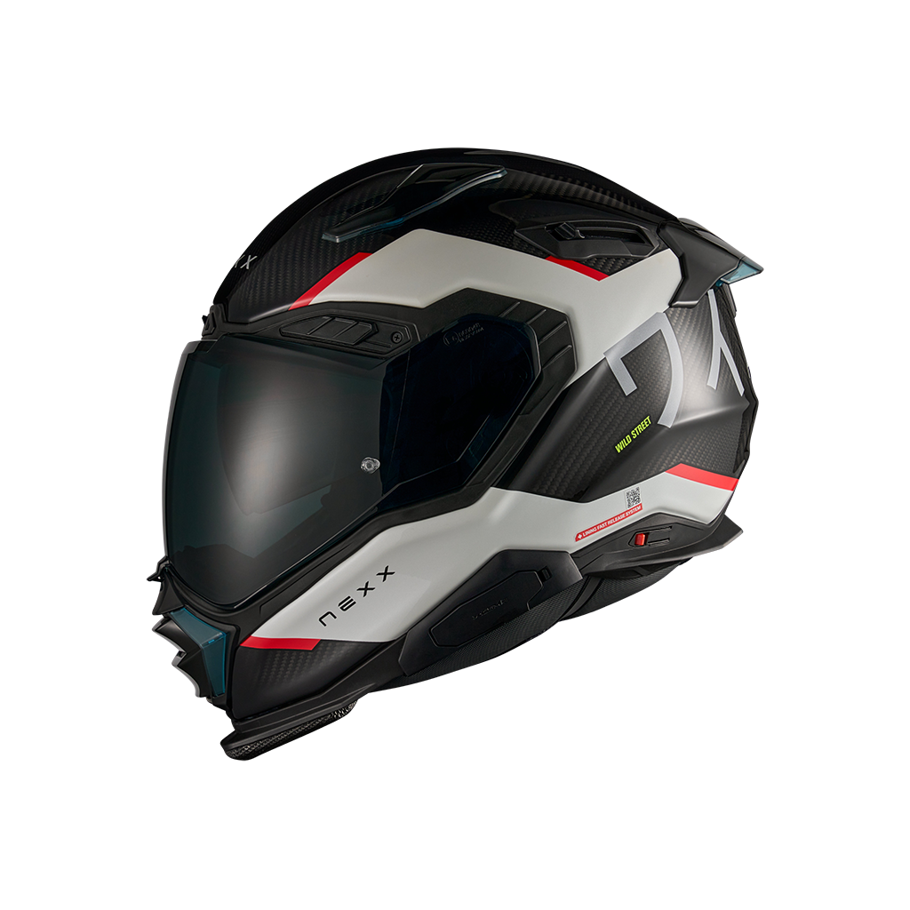 Каска NEXX X.WST3 MANGA WHITE/RED