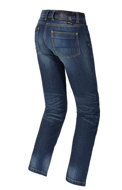 Дамски мото дънки SPIDI J-TRACKER Dark Blue LONG