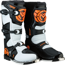 Мотокрос ботуши MOOSE RACING QUALIFIER ORANGE WHITE