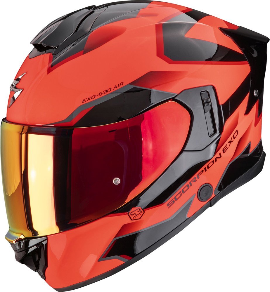 Каска Scorpion Exo 530 Clip Red/Black