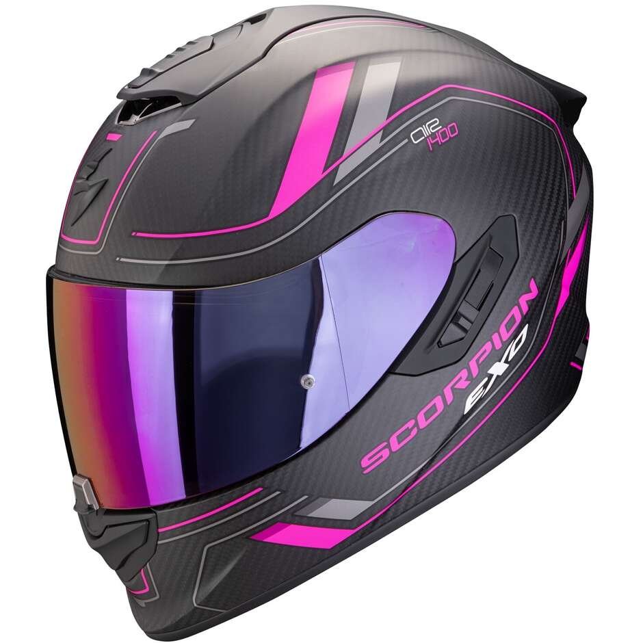 Каска Scorpion Exo 1400 Evo II Air Carbon Mirage