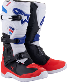 Мотокрос ботуши ALPINESTARS TECH 3 WHITE/RED/BLUE