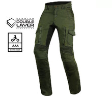 Мото дънки TRILOBITE ACID SCRAMBLER KHAKI DOUBLELAYER AAA