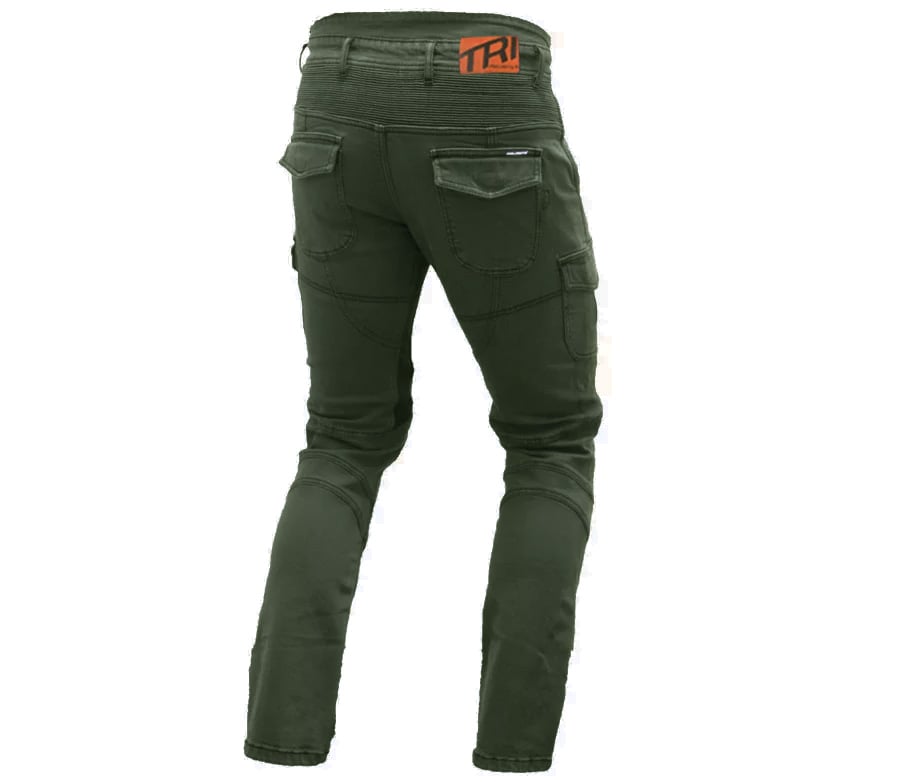 Мото дънки TRILOBITE ACID SCRAMBLER KHAKI DOUBLELAYER AAA