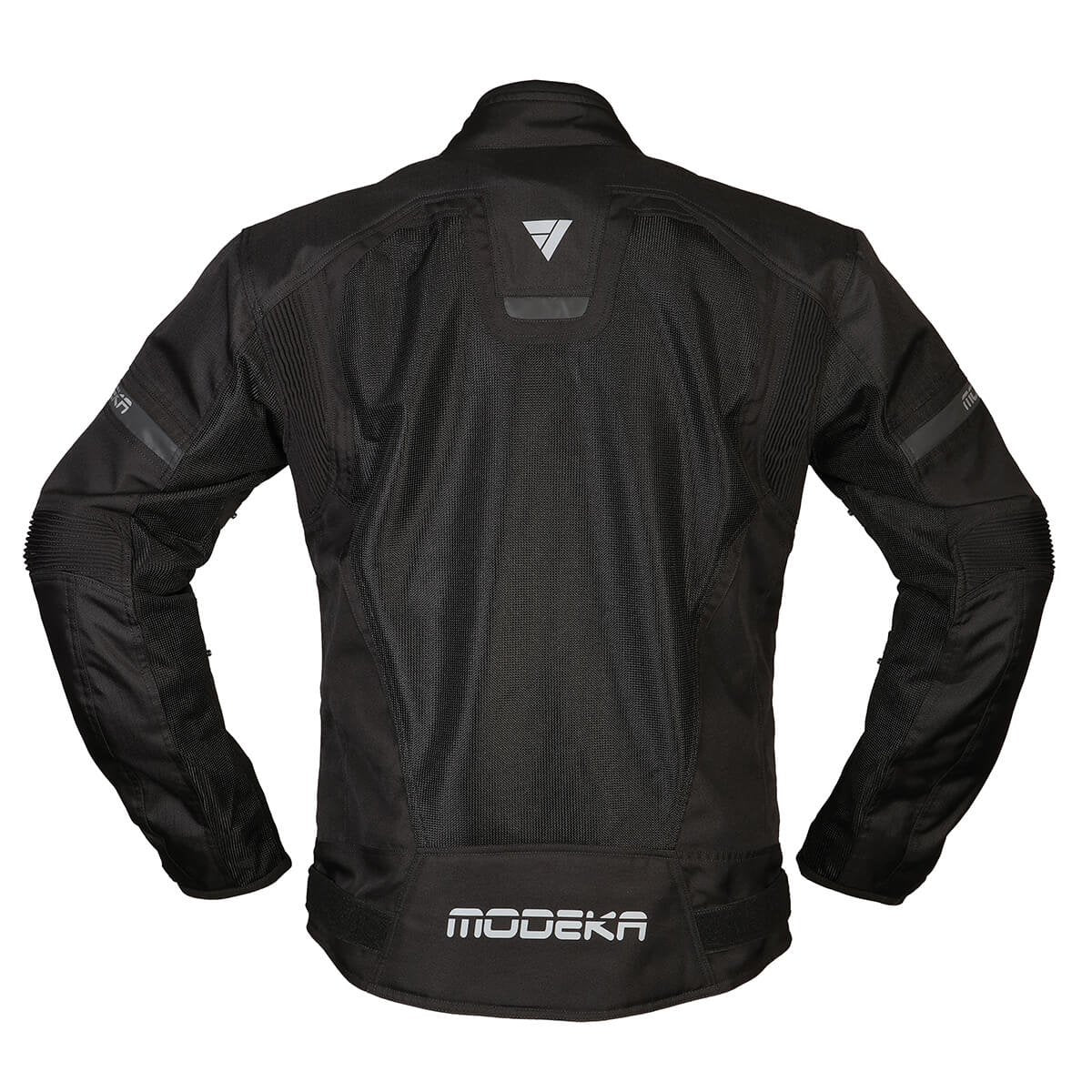 Спортно туристичеко лятно мото яке с водоустойчива мембрана Modeka Yannik Air Black