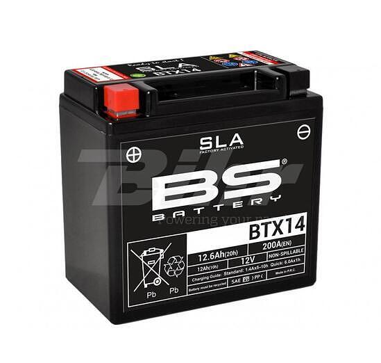 АКУМУЛАТОР BS BTX14 FA