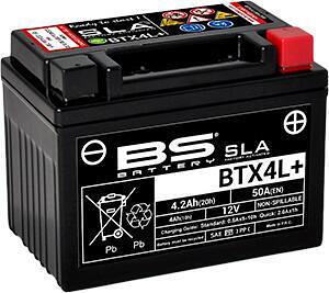 АКУМУЛАТОР BS BTX4L-FA+