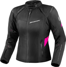 Дамско мото яке 4 сезона SHIMA RUSH 2 Lady Pink + протектор за гръб