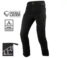 Мото дънки TRILOBITE PARADO DOUBLELAYER AAA(A) SLIM FIT MEN BLACK LEVEL 2