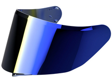 Син визьор AIROH SPARK 2 / CONNOR Blue Mirrored