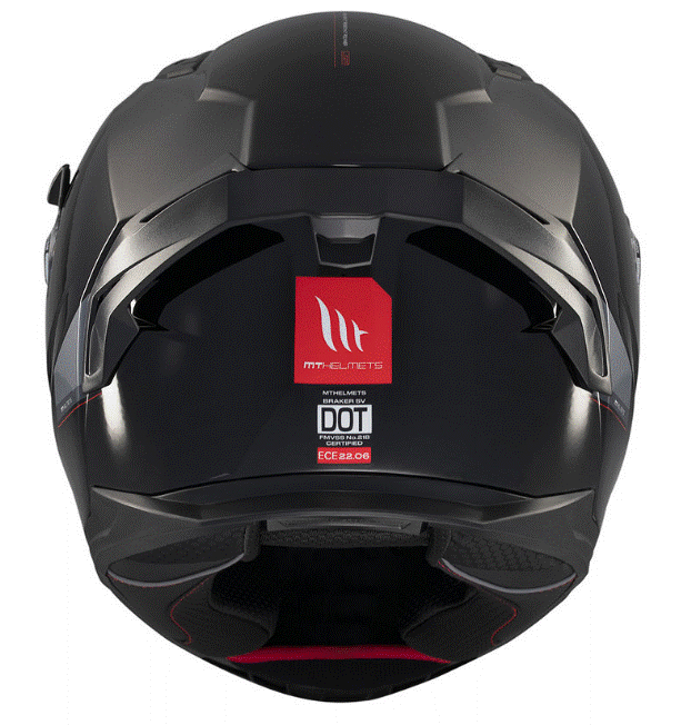 Каска MT BRAKER SV SOLID A1 GLOSS BLACK
