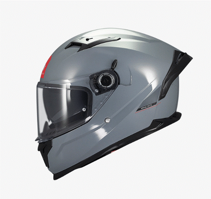 Каска MT BRAKER SV SOLID A12 GLOSS GRAY