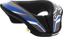 Детска протекторна яка ALPINESTARS Sequence Neck Roll BLACK/BLUE