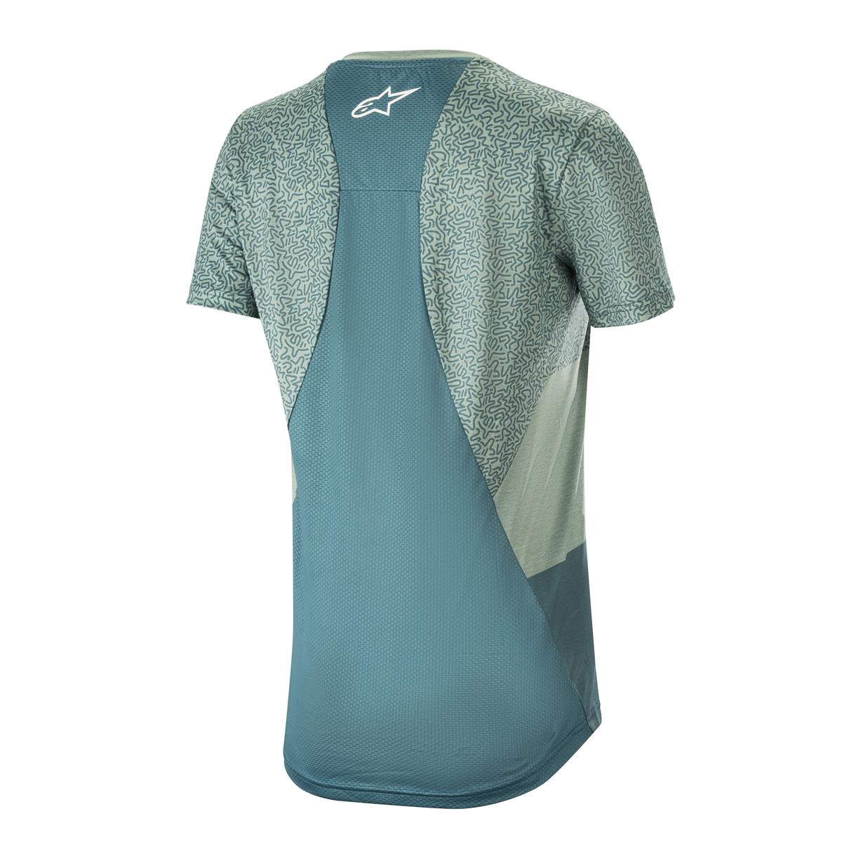 Дамско вело джърси ALPINESTARS Stella Alps 8 Short Sleeve TEAL/PETROL