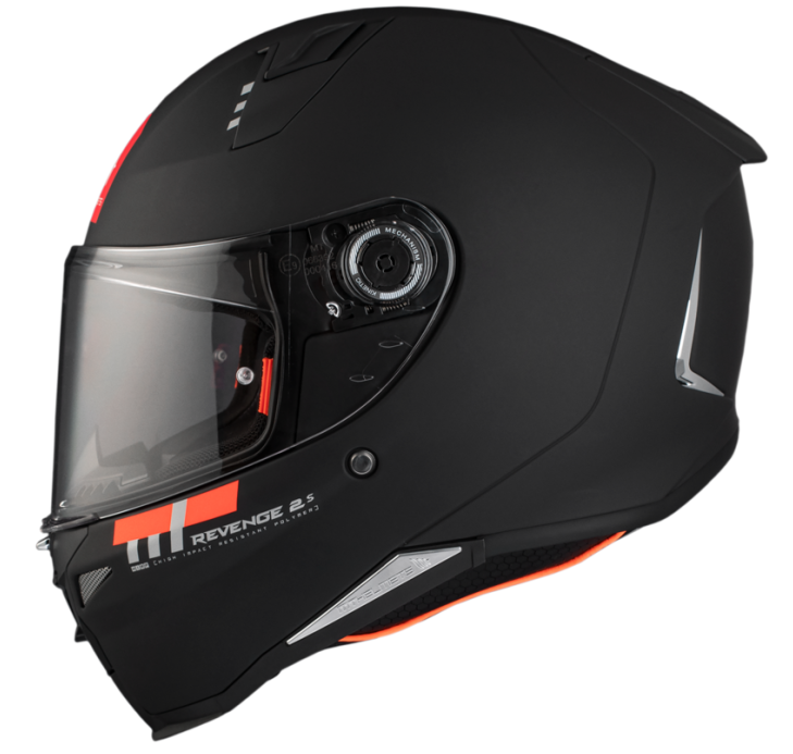Каска MT REVENGE 2 S SOLID A1 MATT BLACK