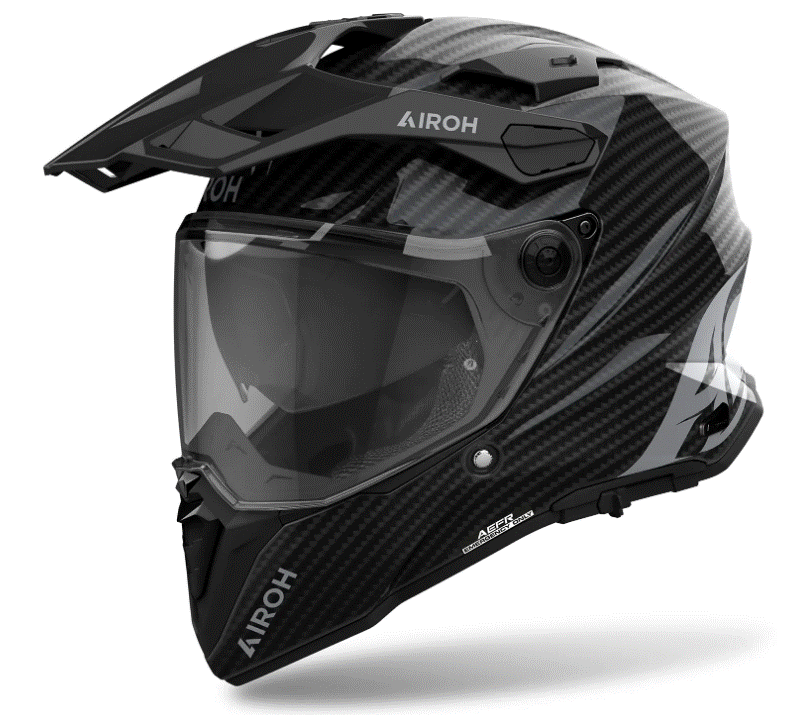 Каска AIROH COMMANDER 2 CARBON GLOSS
