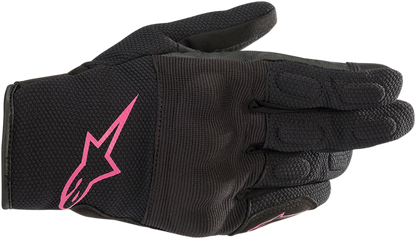 Дамски ръкавици ALPINESTARS S-MAX DRYSTAR BLACK/PINK