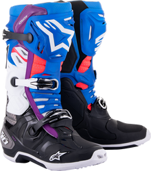 Мотокрос ботуши ALPINESTARS Tech 10 Supervented BLACK/WHITE/BLUE