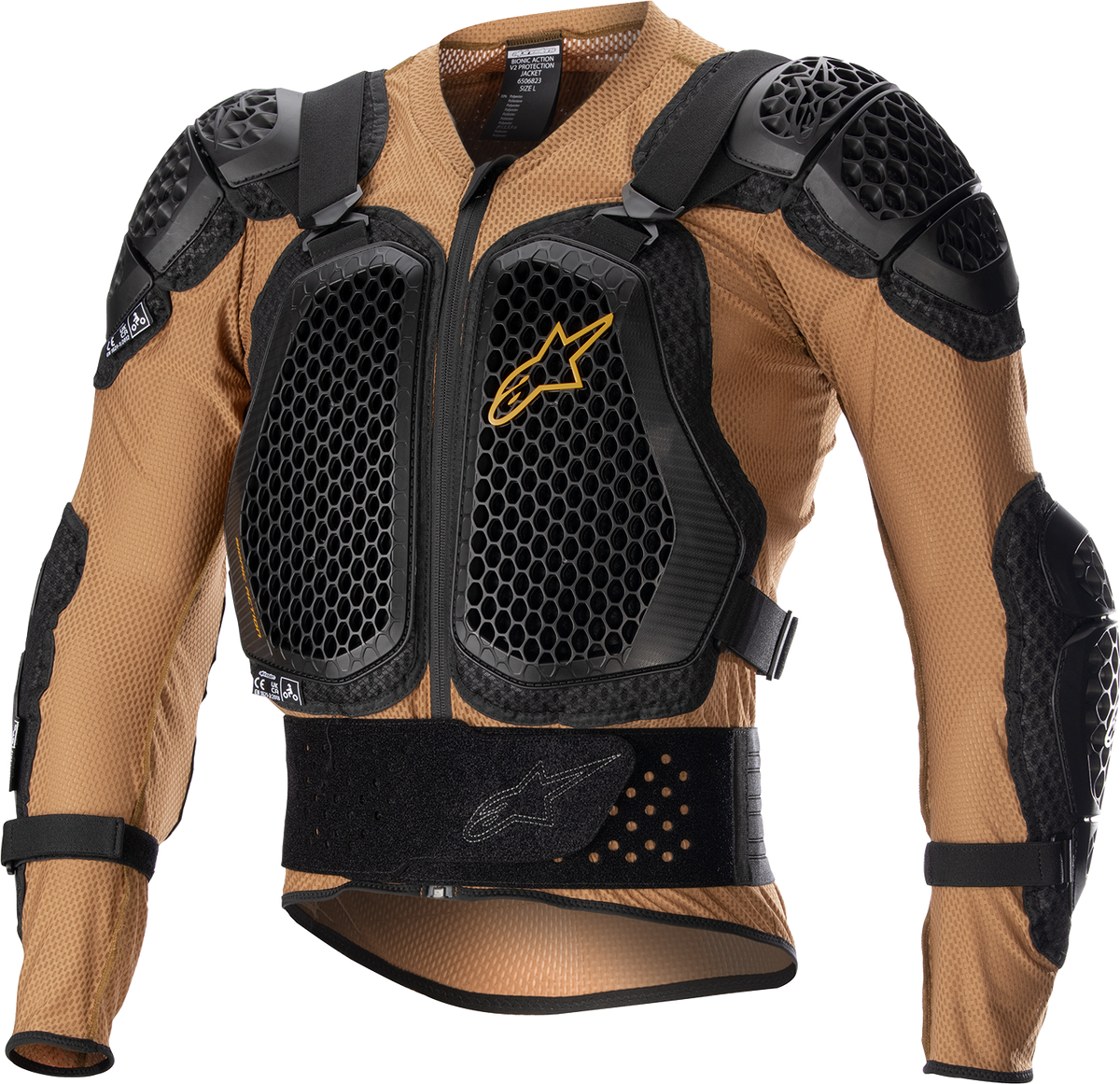 Ризница ALPINESTARS BIONIC ACTION V2 BLACK/BROWN