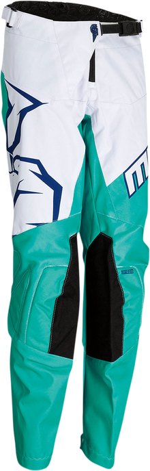 Детски мотокрос брич MOOSE RACING QUALIFIER YOUTH WHITE/BLUE