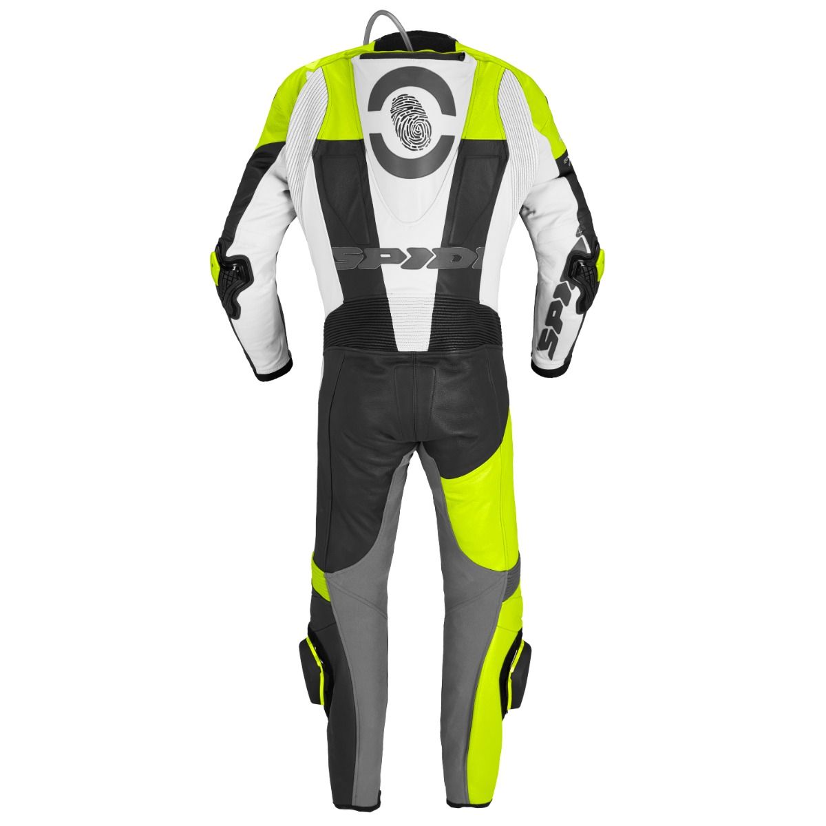 Кожен мото екип SPIDI DP-PROGRESSIVE PRO Black/Fluo