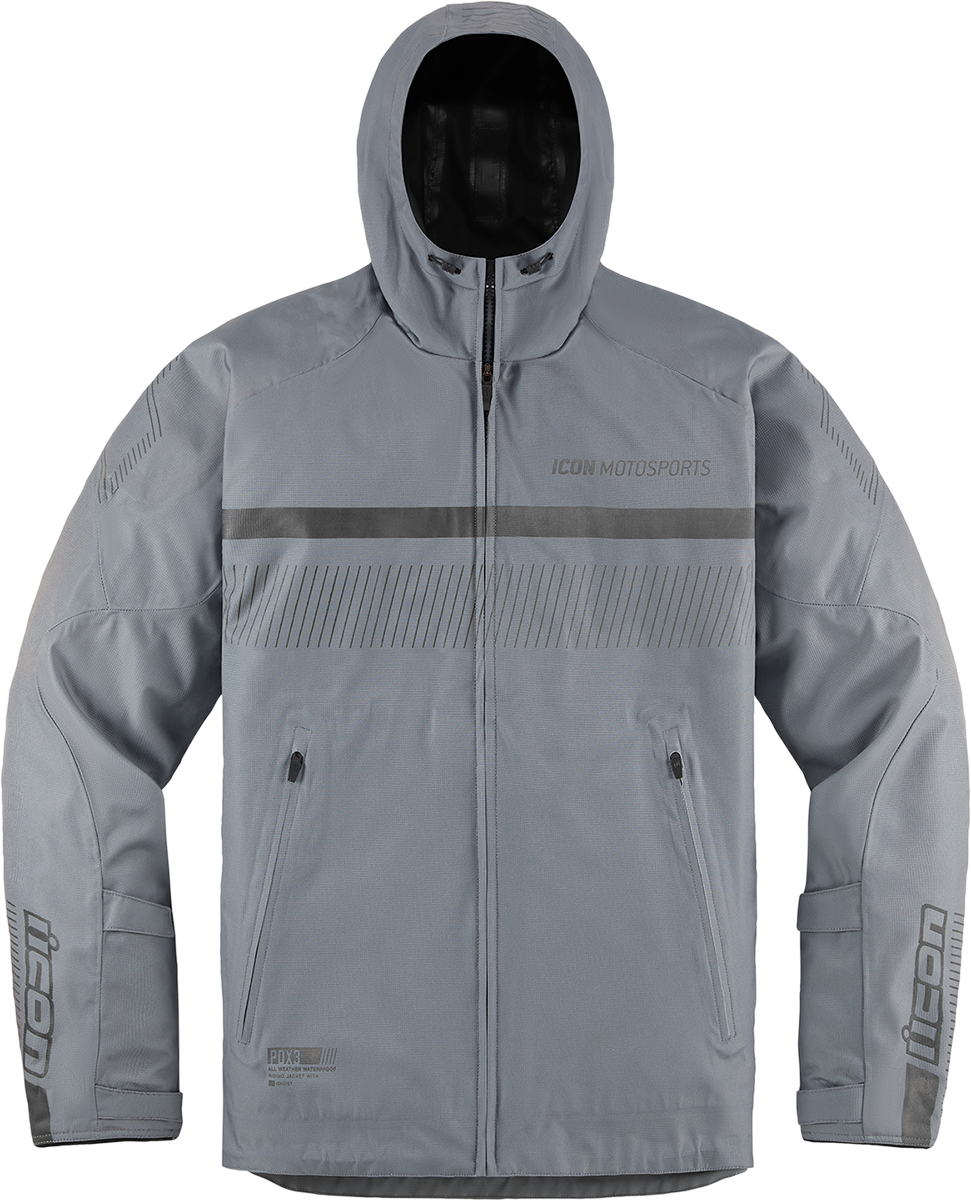 Текстилно мото яке ICON PDX3 CE - GRAY