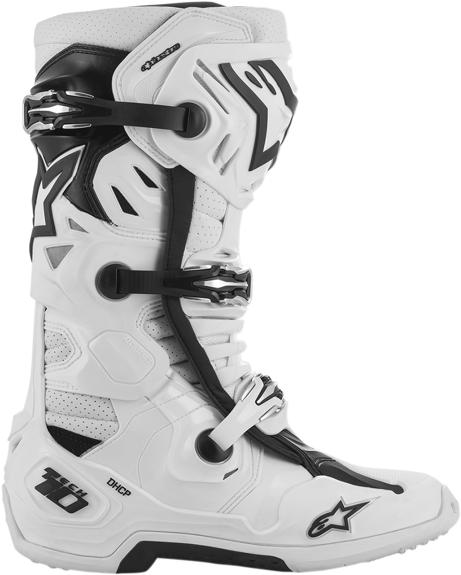 Мотокрос ботуши ALPINESTARS TECH 10 SUPERVENTED WHITE