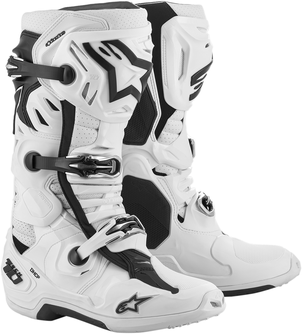 Мотокрос ботуши ALPINESTARS TECH 10 SUPERVENTED WHITE