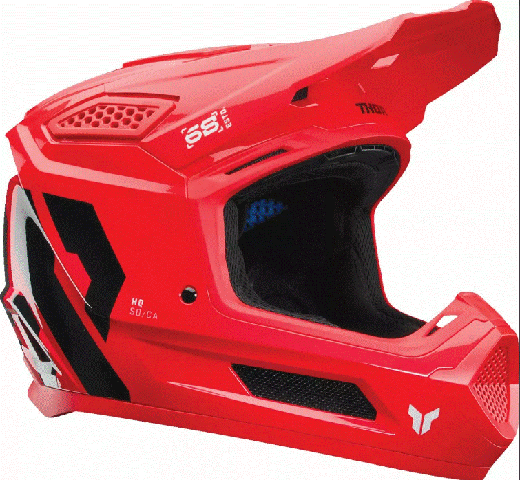 Мотокрос каска THOR FLEET FORGE RED